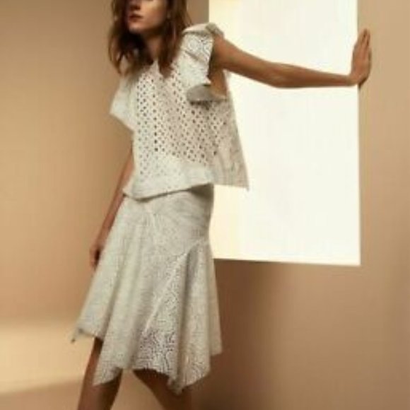 Isabel Marant White Top (Size 40) and Skirt (Size 36) - Picture 1 of 9